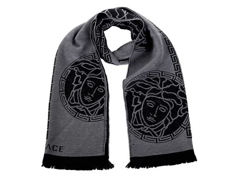 versace foulard|Versace wool scarf.